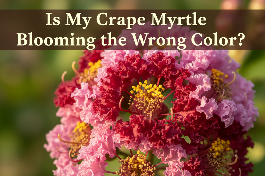 Why Do Crape Myrtle Flower Colors Vary? (Especially in the First Year)